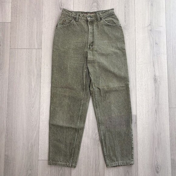 Levi's Womens 900 Series Vintage Mom Jeans Green 28 - Picture 1 of 5